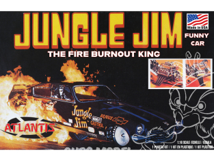 Atlantis maquette voiture H1486 Jungle Jim Funny Car 1/16