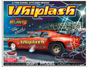 Atlantis maquette voiture M8276 Tom Daniel Whiplash Funny Car 1/32