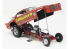 Atlantis maquette voiture M8276 Tom Daniel Whiplash Funny Car 1/32