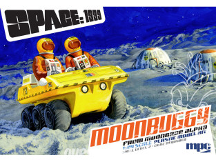 MPC MAQUETTE FICTION 984 MOONBUGGY AMPHICAT space 1999 1/24