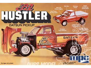 MPC maquette voiture 982 1975 DATSUN PICKUP "LI'L HUSTLER" 1/25