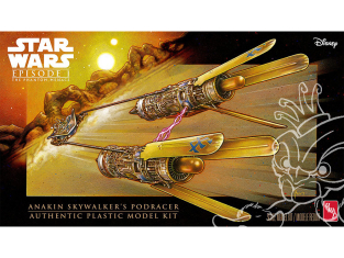 AMT 1276 Star Wars THE PHANTOM MENACE ANAKIN’S PODRACER 1/144