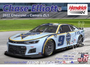 JR Models maquette voiture HMC2022CEK Hendrick Motorsports Chase Elliott 2022 NEXT GEN Kelley Blue Book Chevrolet Camaro 1/24