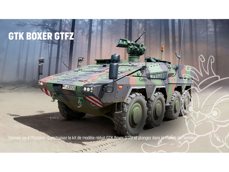 Revell maquette militaire 03343 GTK Boxer GTFz 1/35