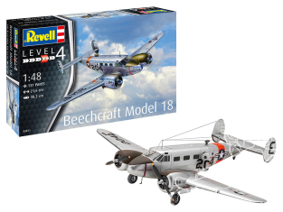 Revell maquette avion 03811 Beechcraft Model 18 1/48