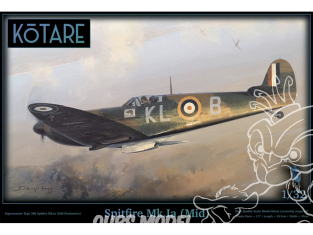 Kotare maquettes avions K32001 Spitfire Mk.Ia (Mid) 1/32