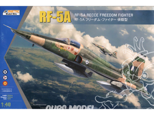 Kinetic maquette avion K48137 RF-5A Recce Freedom Fighter 1/48