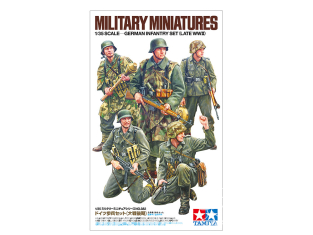 TAMIYA maquette militaire 35382 Infanterie Allemande Fin WWII 1/35