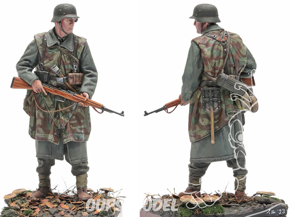 Soldats allemands et britanniques de la seconde guerre mondiale + mini  figurines d'armes, ensemble militaire de la seconde guerre mondiale adapté  au