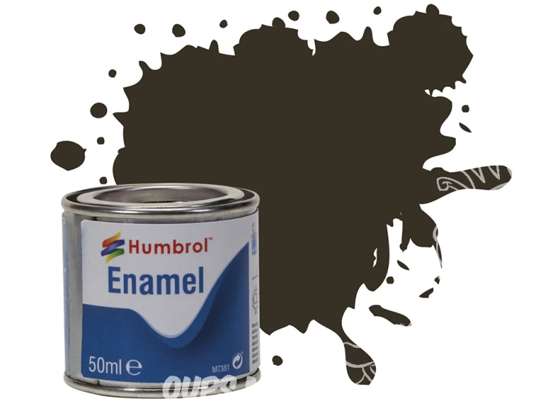 HUMBROL Peinture enamel XL 010 Nouvelle formule Marron armée 50ml