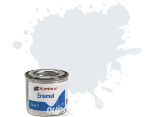 HUMBROL Peinture enamel 191 Nouvelle formule Argent Chrome 14ml