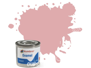 HUMBROL Peinture enamel 200 Nouvelle formule Rose brillant 14ml