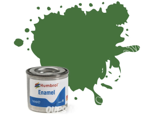 HUMBROL Peinture enamel 131 Nouvelle formule Vert Satiné 14ml