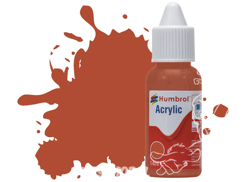 HUMBROL Peinture Acrylique 074 Lin Mat Flacon compte-gouttes 14ml