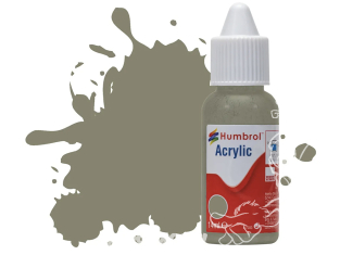 HUMBROL Peinture Acrylique 240 RLM 02 Gris Mat Flacon compte-gouttes 14ml