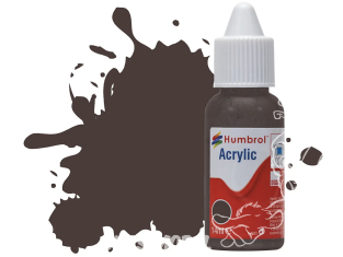 HUMBROL Peinture Acrylique 173 Piste mat Flacon compte-gouttes 14ml