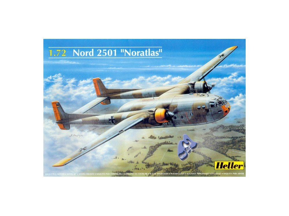 Sweatshirt Avec Plans D’avion Nord Noratlas - Pour Fans D’aviation Militaire, Vétérans, Collectionneurs - 3
