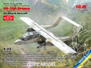 Icm maquette avion 72185 OV-10A Bronco Avion d'attaque américain 1/72
