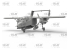Icm maquette avion 72185 OV-10A Bronco Avion d&#039;attaque américain 1/72