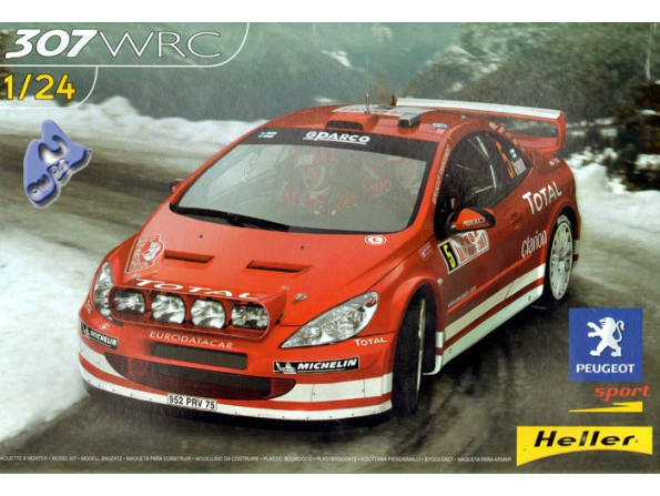 Maquette Bugatti EB 110 Heller 1/24 - 84 Pièces | Modèle à Monter | Collection Voiture