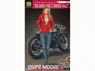 Hasegawa maquette figurine 52347 12 Collection de figurines réelles n ° 26 "Blonde Girls Rider Vol.2" 1/12