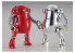 HASEGAWA maquette 64801 MechatroWeGo No.20 Kyushiki &quot;Rouge et Chrome&quot; 1/35