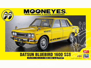 Hasegawa maquette voiture 20616 Datsun Bluebird 1600 SSS "Mooneyes" 1/24