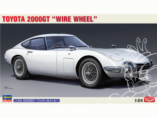HASEGAWA maquette voiture 20617 Toyota 2000GT "Roue à fils" 1/24