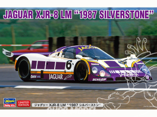 Hasegawa maquette voiture 20615 Jaguar XJR-8 LM "Silverstone 1987" 1/24