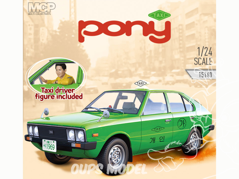 Academy maquette auto N°9 PONY TAXI 1/24