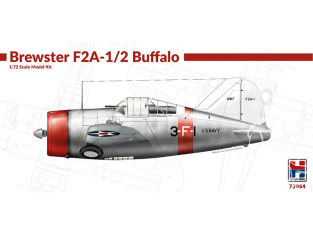 Hobby 2000 maquette avion 72064 Brewster F2A-1/2 Buffalo 1/72