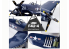 Academy maquette avion 12353 Chance Vought Corsair USN F4U-4 &quot;Bataille du réservoir de Jangjin 1/48