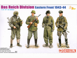 DRAGON maquette militaire 6706 Division Das Reich Front Est 1943-44 1/35