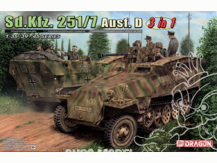 Dragon maquette militaire 6223 Sd.Kfz. 251/7 Ausf.D 1/35
