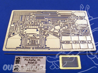 Aber 35185 German medium tank Pz.Kpfw. IV, Ausf. D - vol.1 - basic set 1/35