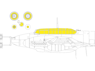 Eduard Express Mask EX963 Messerschmitt Bf 110G-4 WeekEnd Eduard 1/48