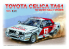 NuNu maquette voiture de Rallye PN240328 TOYOTA CELICA TA64 1985 VAINQUEUR DU RALLYE SAFARI ​ 1/24