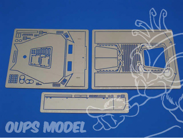 Aber 35207 Armoured personnel carrier Sd.Kfz. 251/1 Ausf. D - vol. 5 additional set blindage superieur 1/35