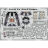 Eduard photodecoupe avion SS804 Zoom amélioration Focke Wulf Fw 190A-5 WeekEnd Eduard 1/72
