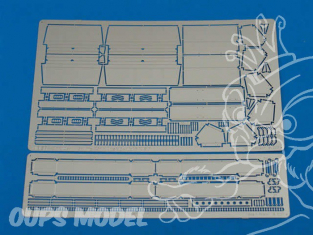 Aber 35209 Armoured personnel carrier Sd.Kfz. 251/1 Ausf. D - vol. 7 - additional set sieges ar et box 1/35