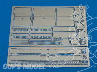 Aber 35209 Armoured personnel carrier Sd.Kfz. 251/1 Ausf. D - vol. 7 - additional set sieges ar et box 1/35