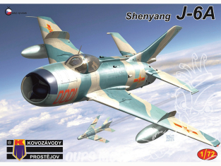 KP Model kit avion KPM0388 Shenyang J-6A 1/72