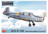 KP Model kit avion KPM0409 Zlin Z-126 Would-Be-Military Liveries 1/72