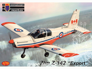KP Model kit avion KPM0407 Zlin Z-142 Export 1/72