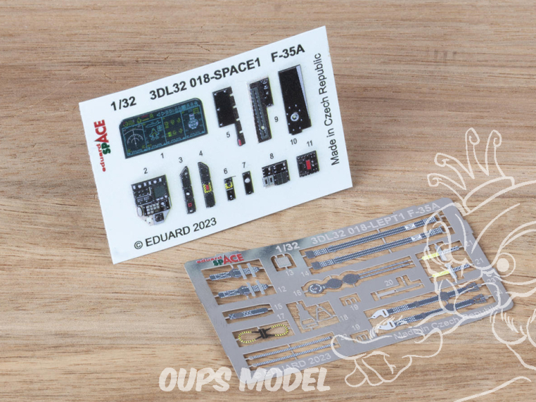 Eduard Space décalques 3D 3DL32018 F-35A Trumpeter 1/32