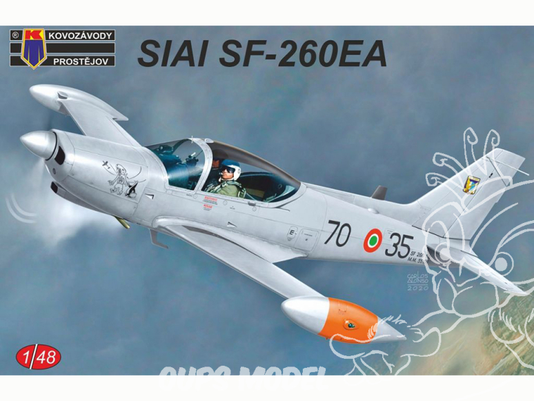 KP Model kit avion Kpm4817 SIAI SF-260EA 1/48