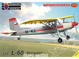 KP Model kit avion KPM0382 Let L-60 Brigadyr 1/72