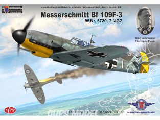 KP Model kit avion CLK0008 Messerschmitt Bf 109F-3 Egon Mayer 1/72