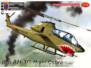 KP Model Hélicoptère KPM0379 Bell AH-1G Huey Cobra Early 1/72