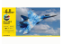 Heller maquette avion 56371 STARTER KIT SU-27 UB/P Ukraine inclus peintures principale colle et pinceau 1/72